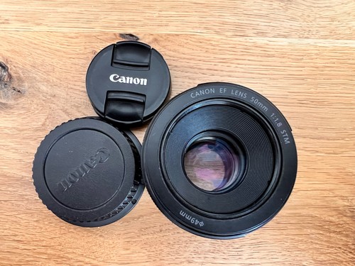 Objectif canon 50mm - canon, f1,8